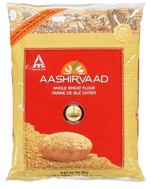 Aashirvaad Whole Wheat Atta, Whole Wheat Flour