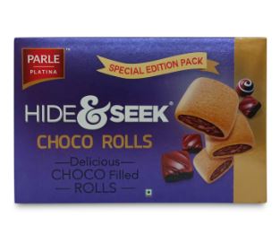 Parle Hide And Seek Choco Rolls Biscuits 250 G