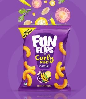 Fun Flips Puffs Curly Mocktail 62 G