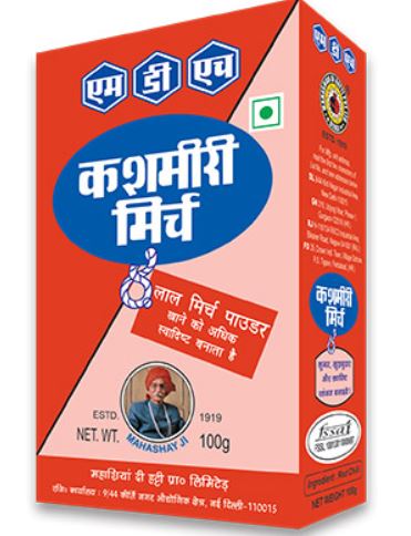 MDH KASHMIRI MIRCH POWDER 100 GM