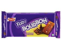 Parle Fab Bourbon Chocolate Sandwich Biscuits 500 G