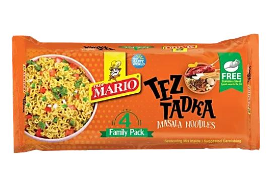 TRDP Mario Tez Tadka Masala Noodles 340 G