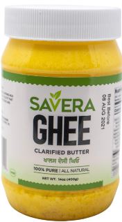 Savera - Pure Desi Ghee Clarified Butter - 400gm