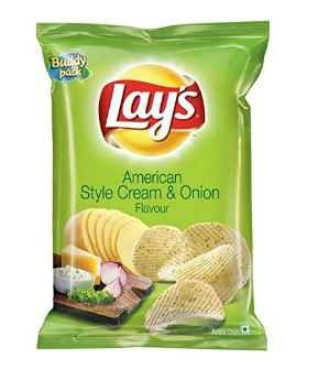 Lays American Style Cream & Onion Flavour 50 G