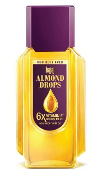 Bajaj Almond Drops Non Sticky Hair Oil 190 ML