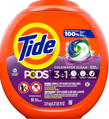 TIDE 3 IN 1 PODS 1.65KG